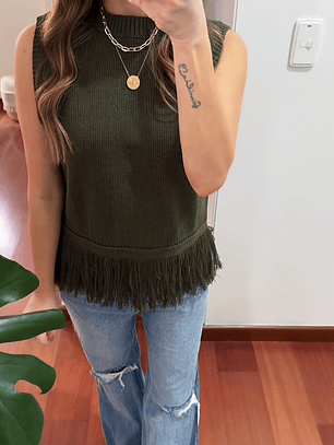 Chaleco Aurora Verde Militar