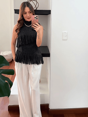 Chaleco Rocío Gris Oscuro