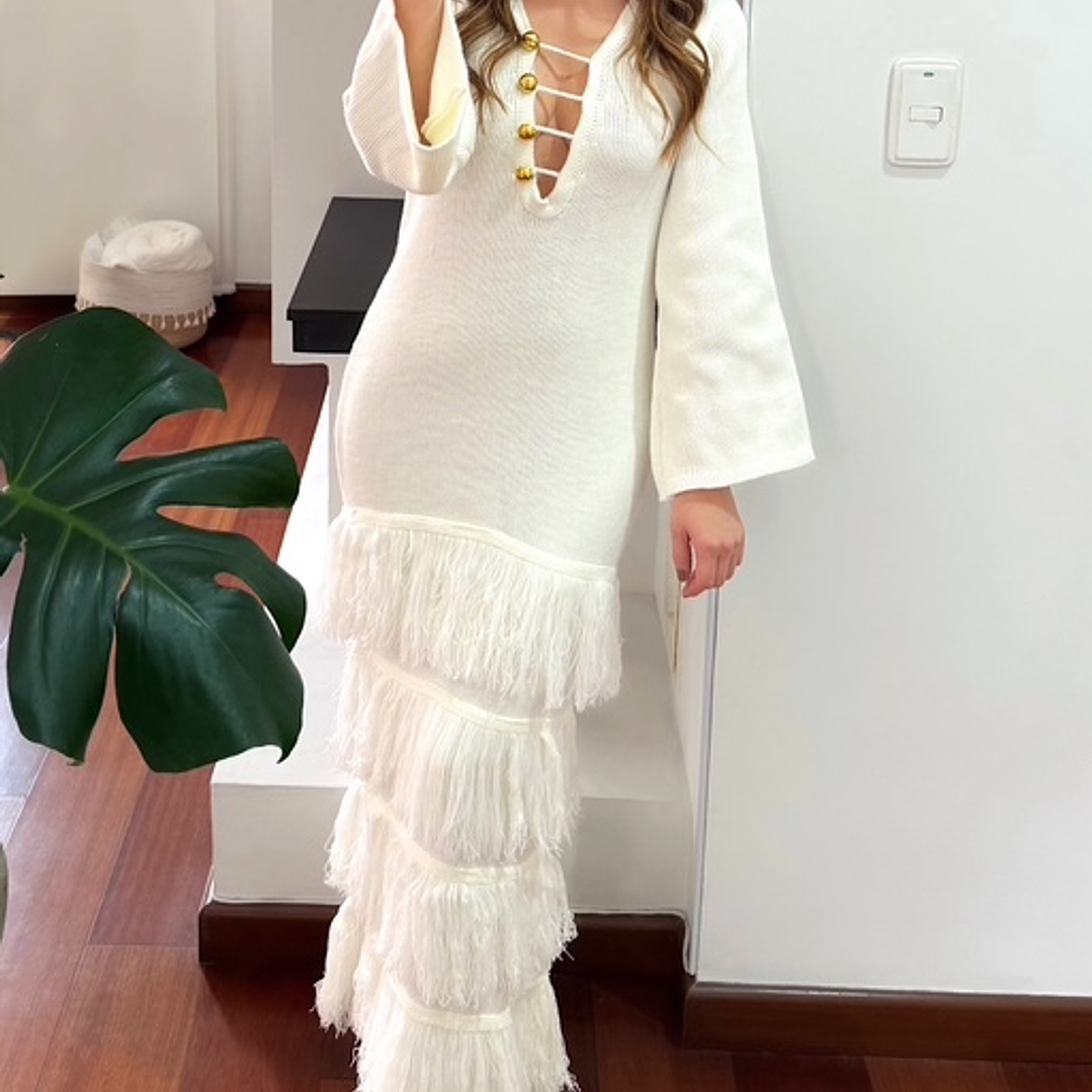 Vestido Esencia Marfil 1