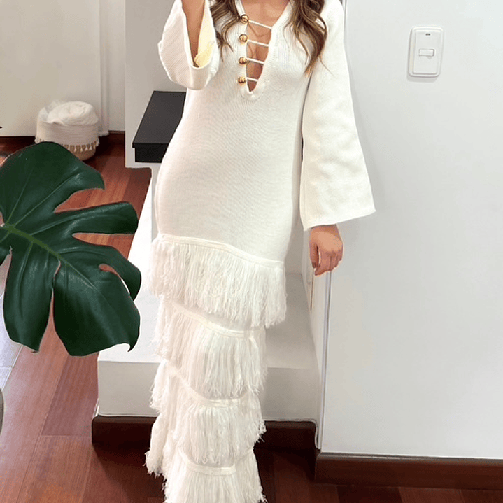 Vestido Esencia Marfil 1