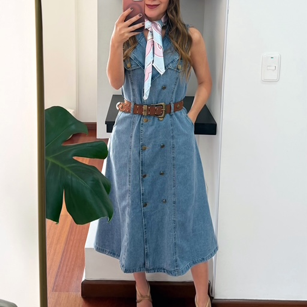 Vestido Lina JeanClaro 1