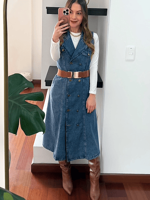 Vestido Lina JeanOscuro