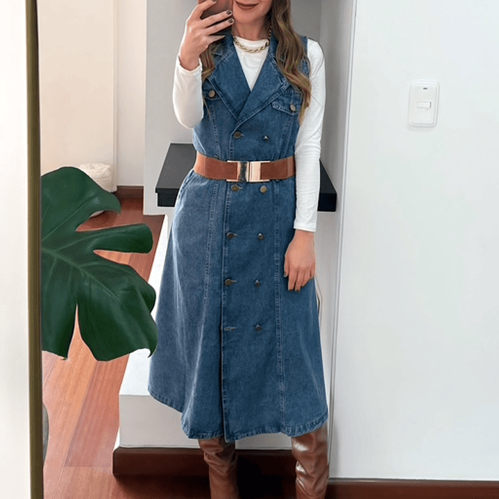 Vestido Lina JeanOscuro 1