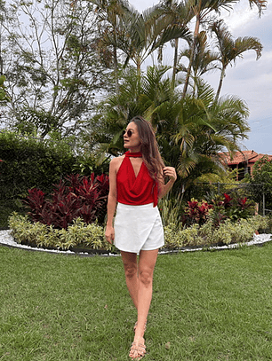 Blusa Sara Rojo