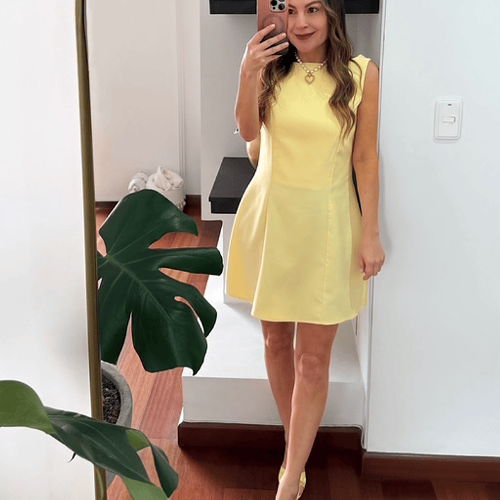 Vestido Lucia Amarillo 1