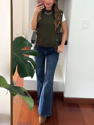 Chaleco Alba Verde Militar