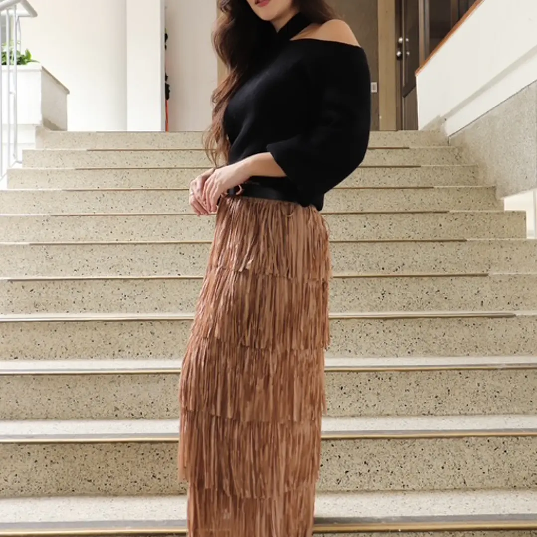 Falda Prestigio Camel 1