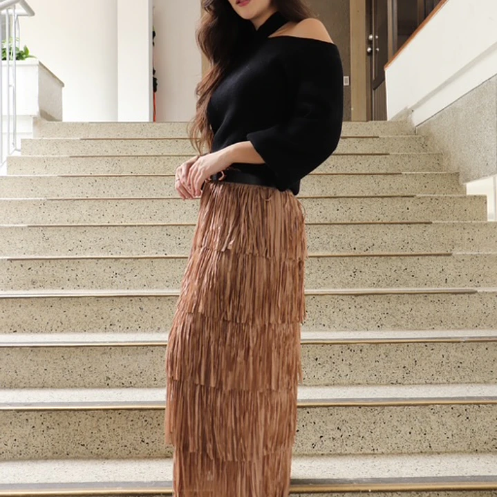 Falda Prestigio Camel 1