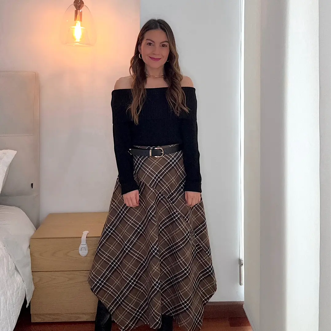 Falda Julieta Cuadros 1