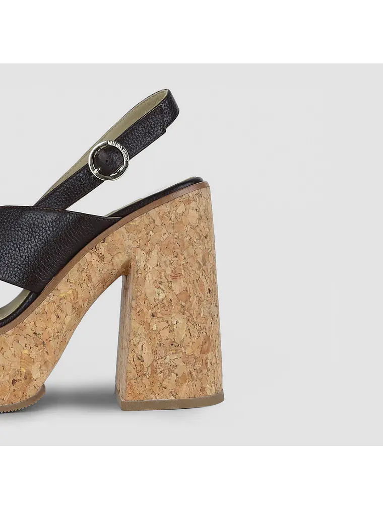 Refined SANDALIA PERLA - MARRÓN 5
