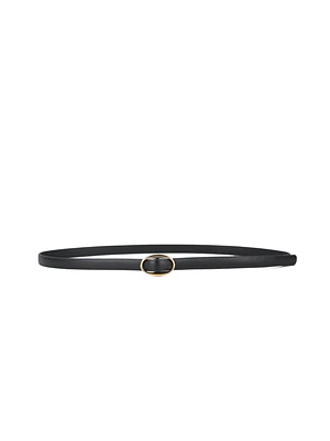 CINTURÓN OVAL - NEGRO Prestige