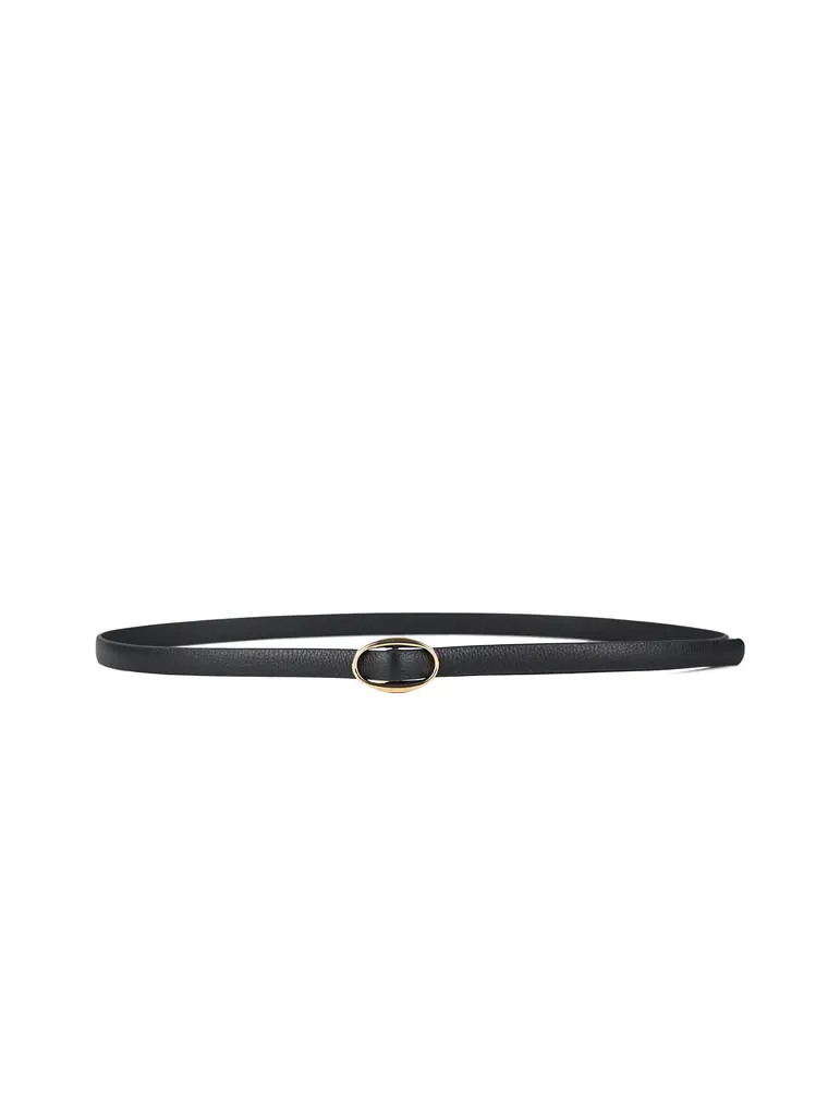 CINTURÓN OVAL - NEGRO Prestige 1