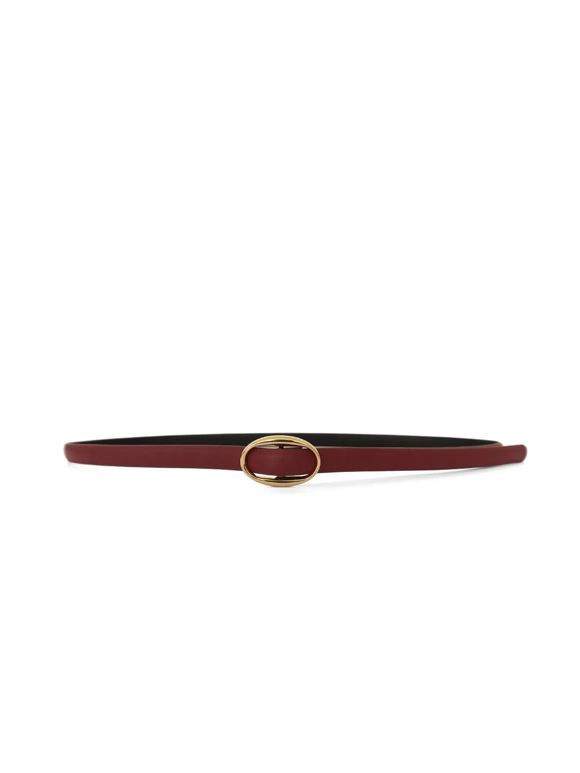Pure CINTURÓN OVAL - ROJO 1