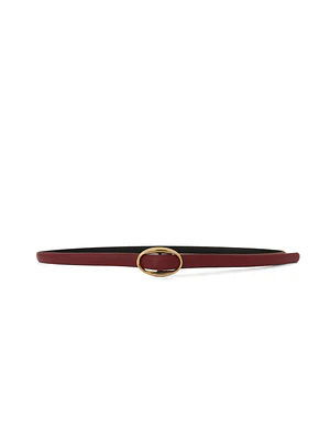 Pure CINTURÓN OVAL - ROJO