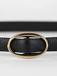CINTURÓN OVAL - NEGRO Prestige - Miniatura 2