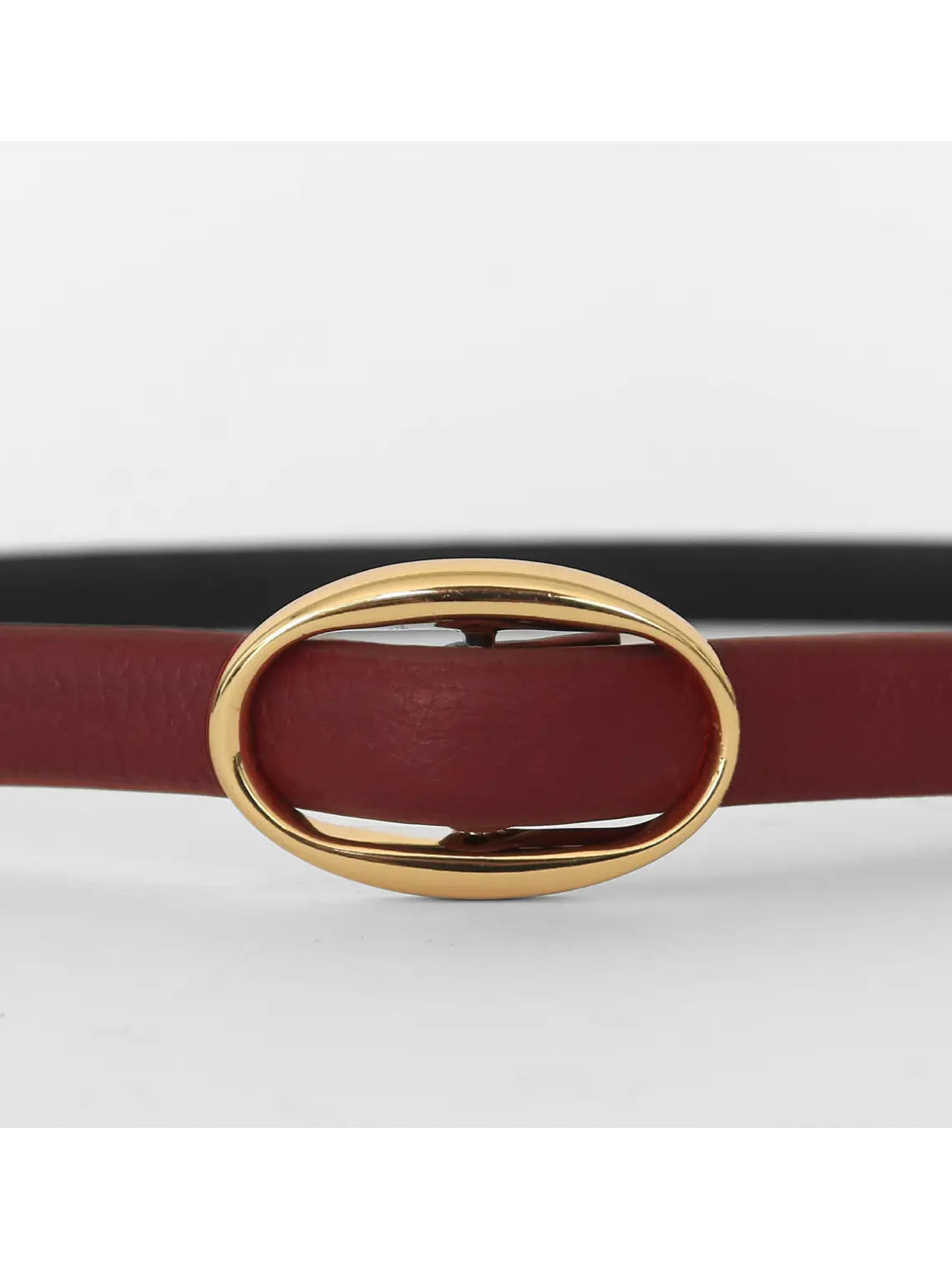 Pure CINTURÓN OVAL - ROJO 2