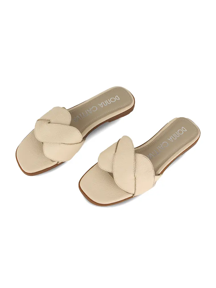 SANDALIA TRENZI - VAINILLA Luxe 3