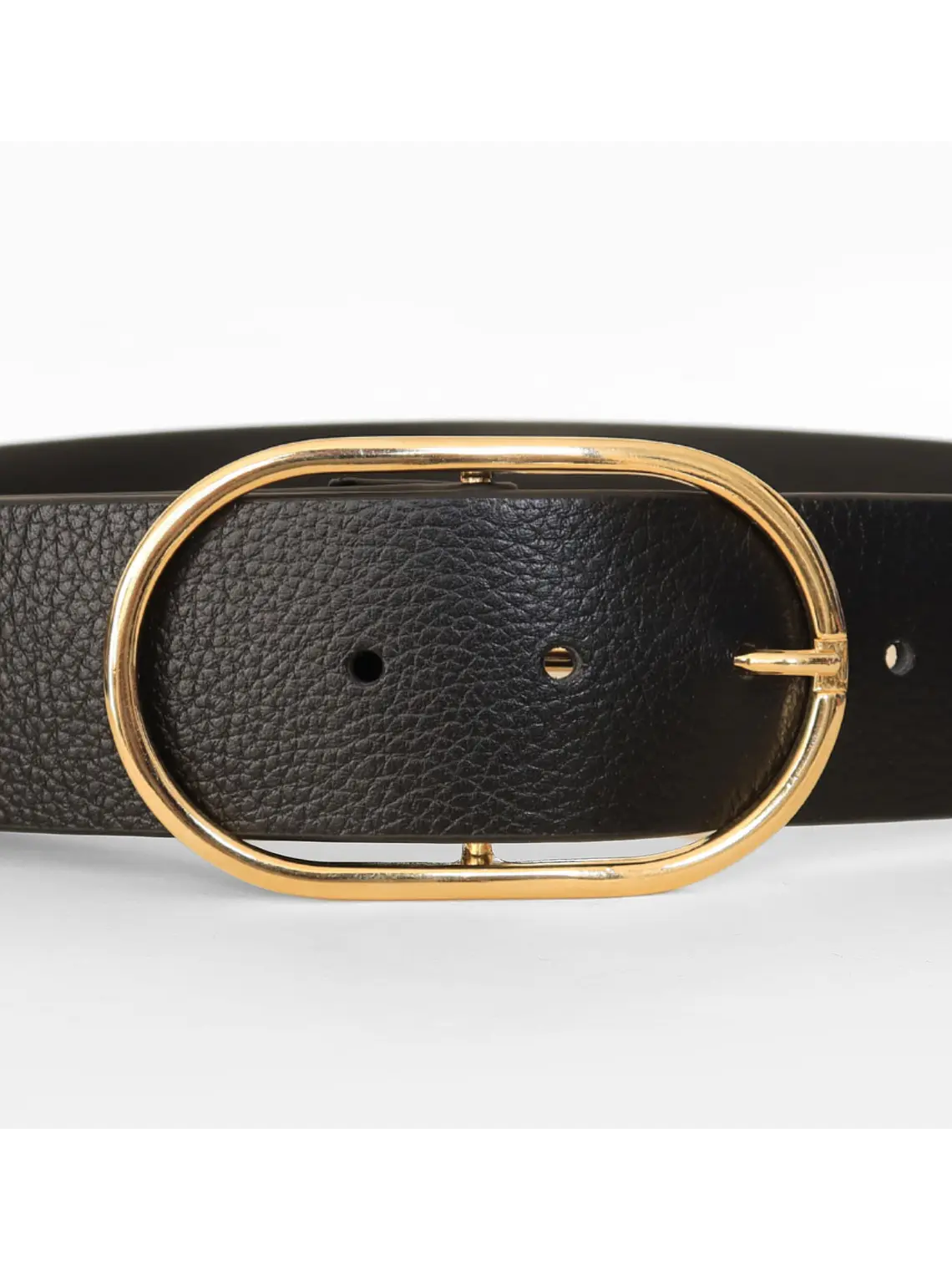 CINTURÓN CHIC M - NEGRO/ORO Design 2