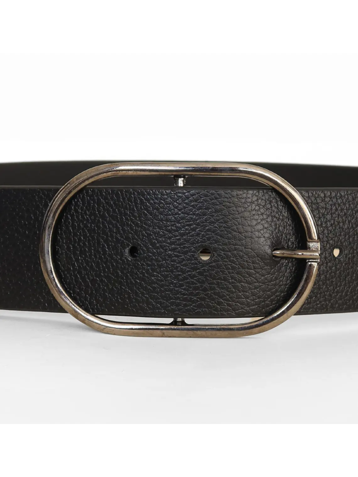 Luxe CINTURÓN CHIC M - NEGRO/PLATA 2