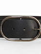 Luxe CINTURÓN CHIC M - NEGRO/PLATA - Miniatura 2