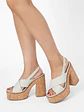 SANDALIA PERLA - BLANCO OFF Style - Miniatura 4