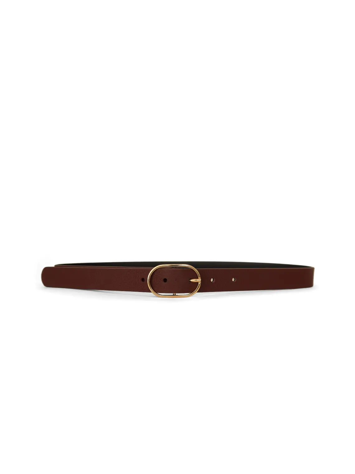 CINTURÓN CHIC S - GUINDA/ORO Luxe 1