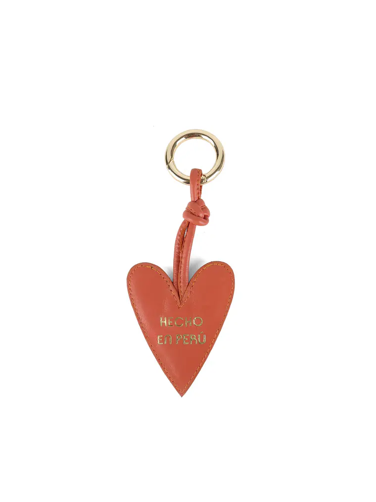 LLAVERO CORAZON - MANDARINA Luxe 3