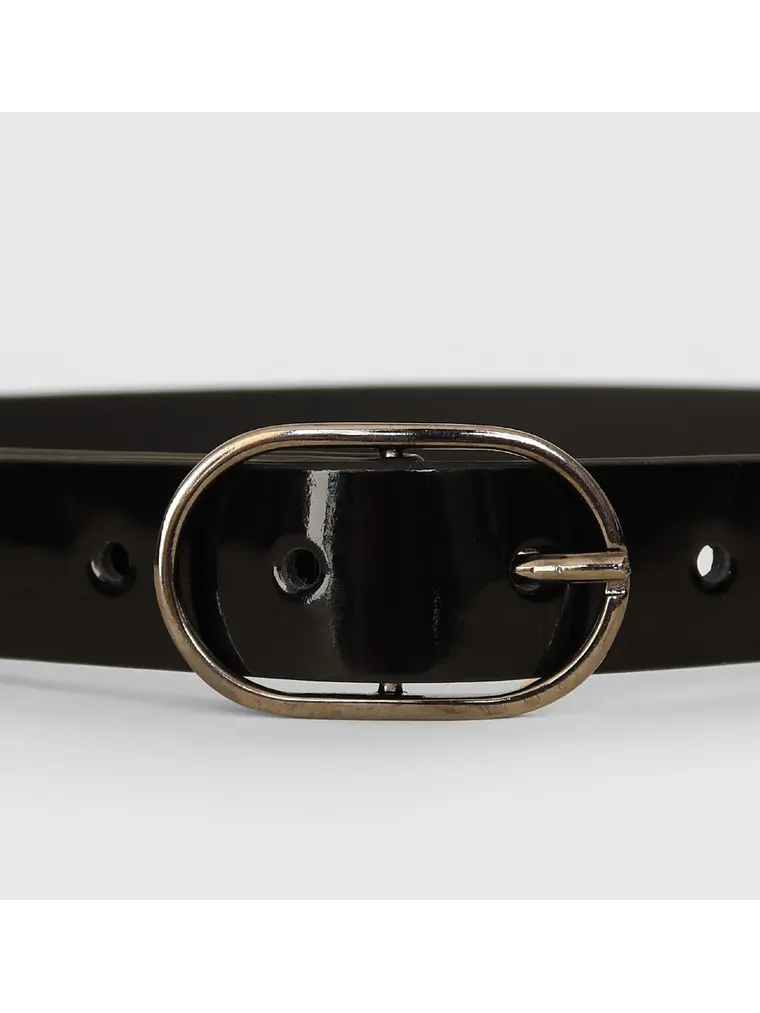 Classic CINTURÓN CHIC S - NEGRO CHAROL 2