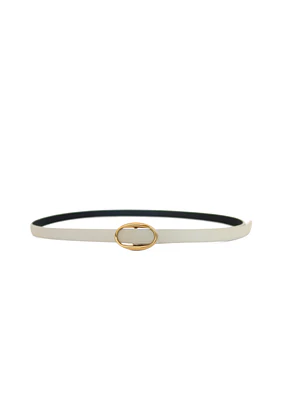 CINTURÓN OVAL - BLANCOOFF Exclusive