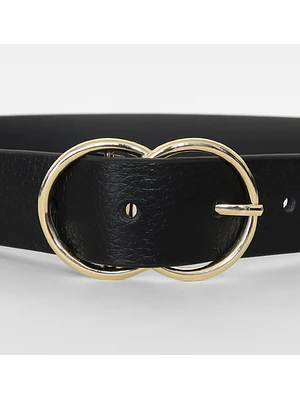 CINTURÓN ENDLESS - NEGRO/ORO Craft