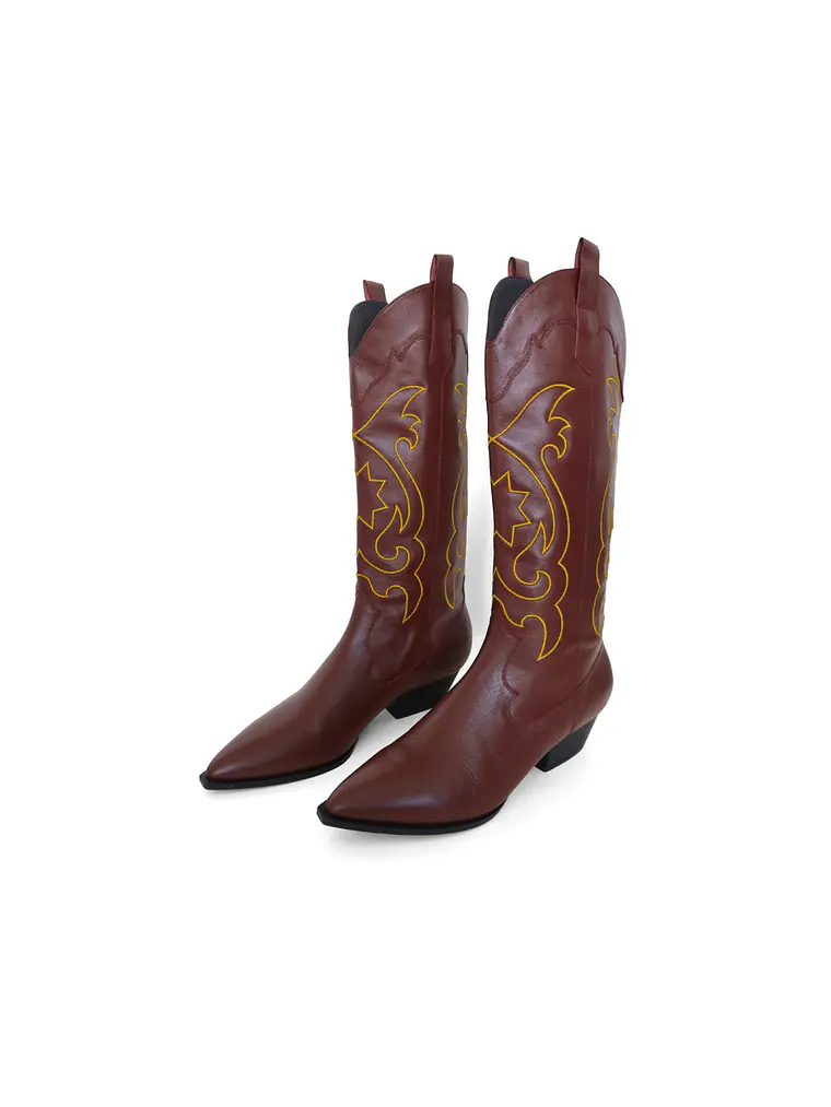 BOTA CANDELA - GUINDA Design 2