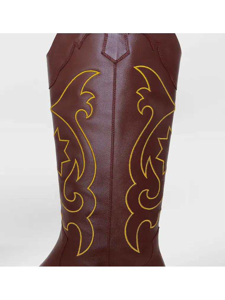 BOTA CANDELA - GUINDA Design 3