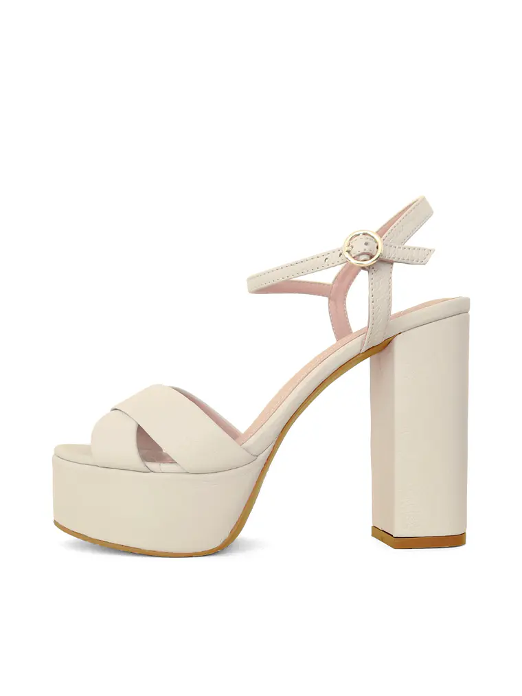 SANDALIA HELENA - BLANCO/OFF Craft 1