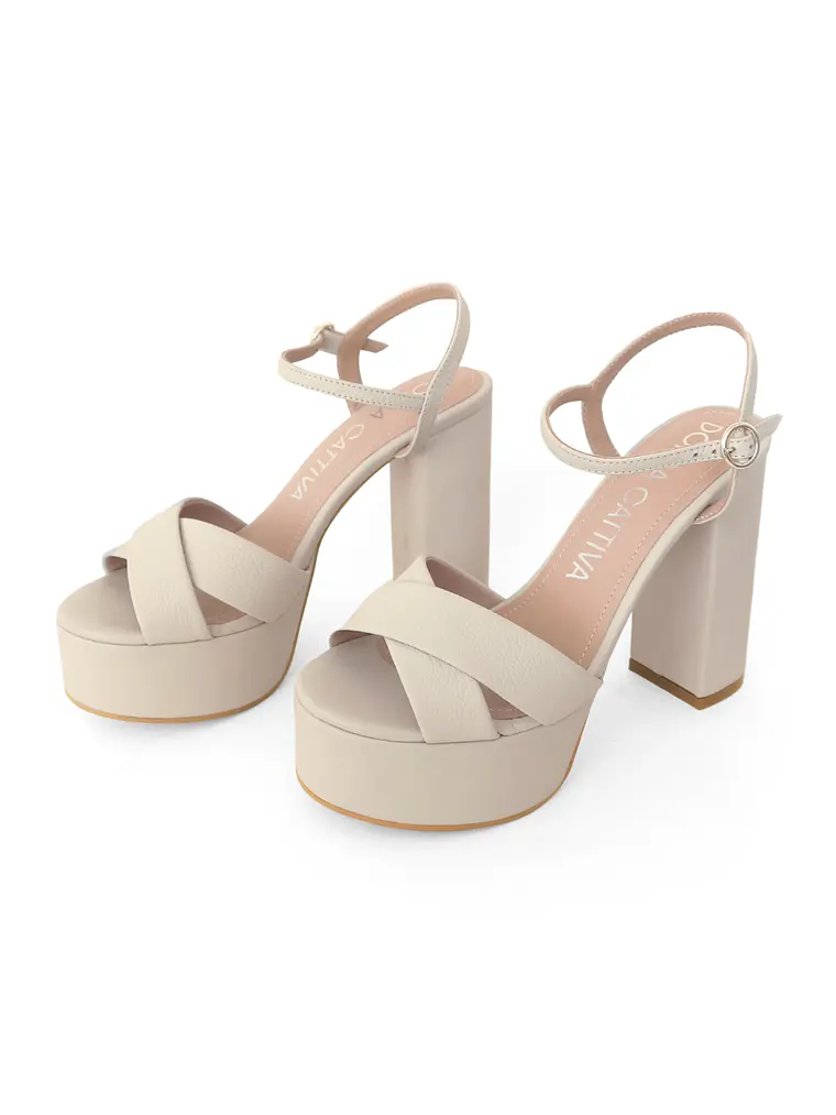 SANDALIA HELENA - BLANCO/OFF Craft 2