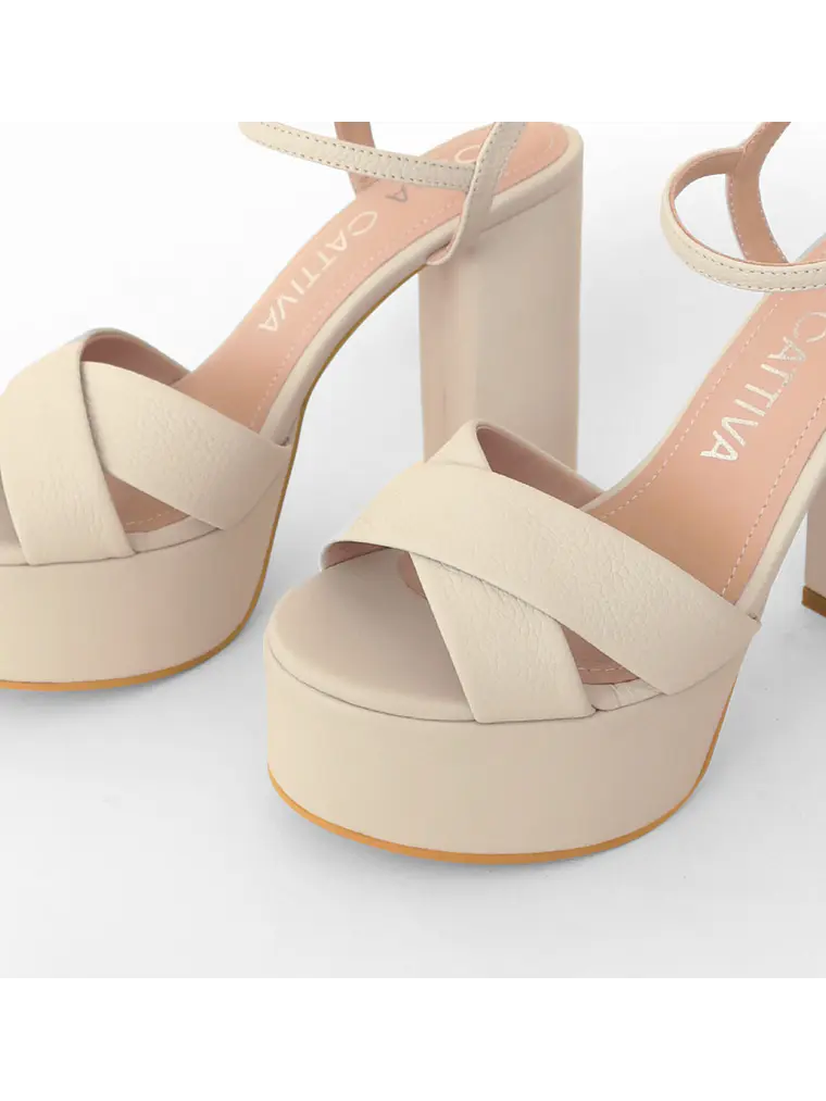 SANDALIA HELENA - BLANCO/OFF Craft 4