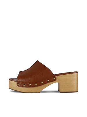Modern SANDALIA MARE - CAMEL