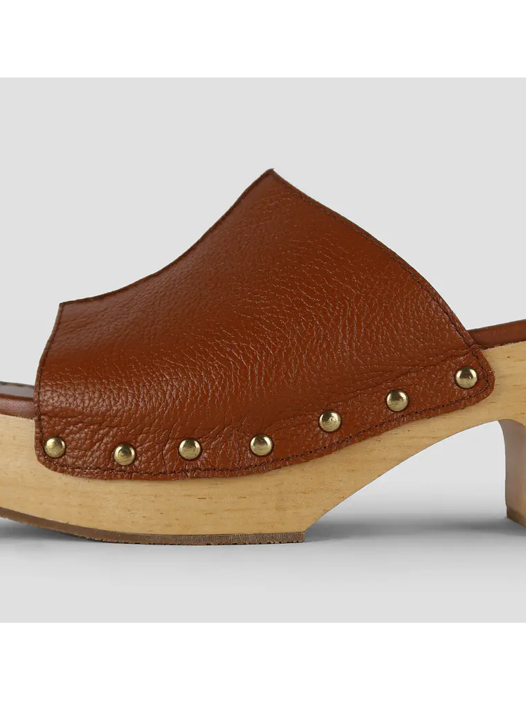 Modern SANDALIA MARE - CAMEL 3
