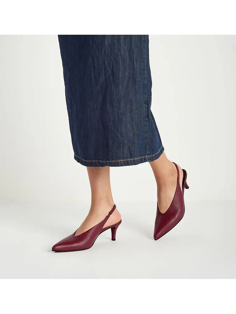 ZAPATO BRIE - ROJO/OSCURO Craft 2