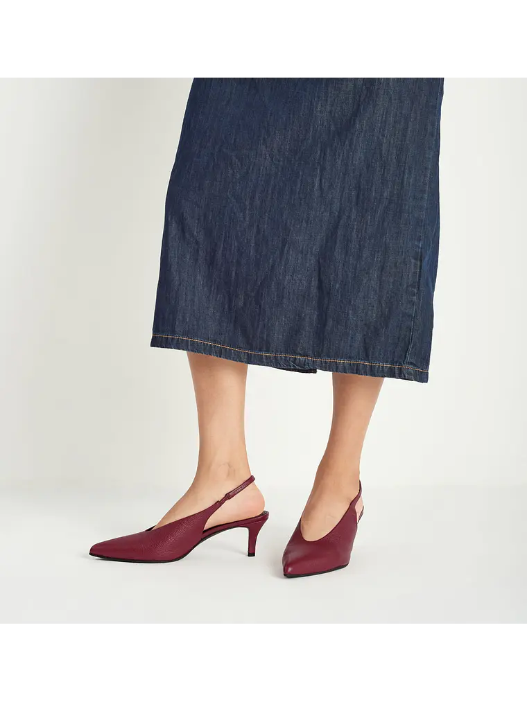 ZAPATO BRIE - ROJO/OSCURO Craft 5