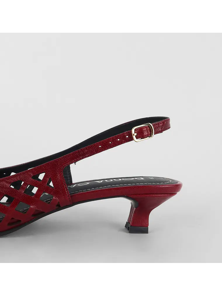 Signature ZAPATO BRUNA - GUINDA 4