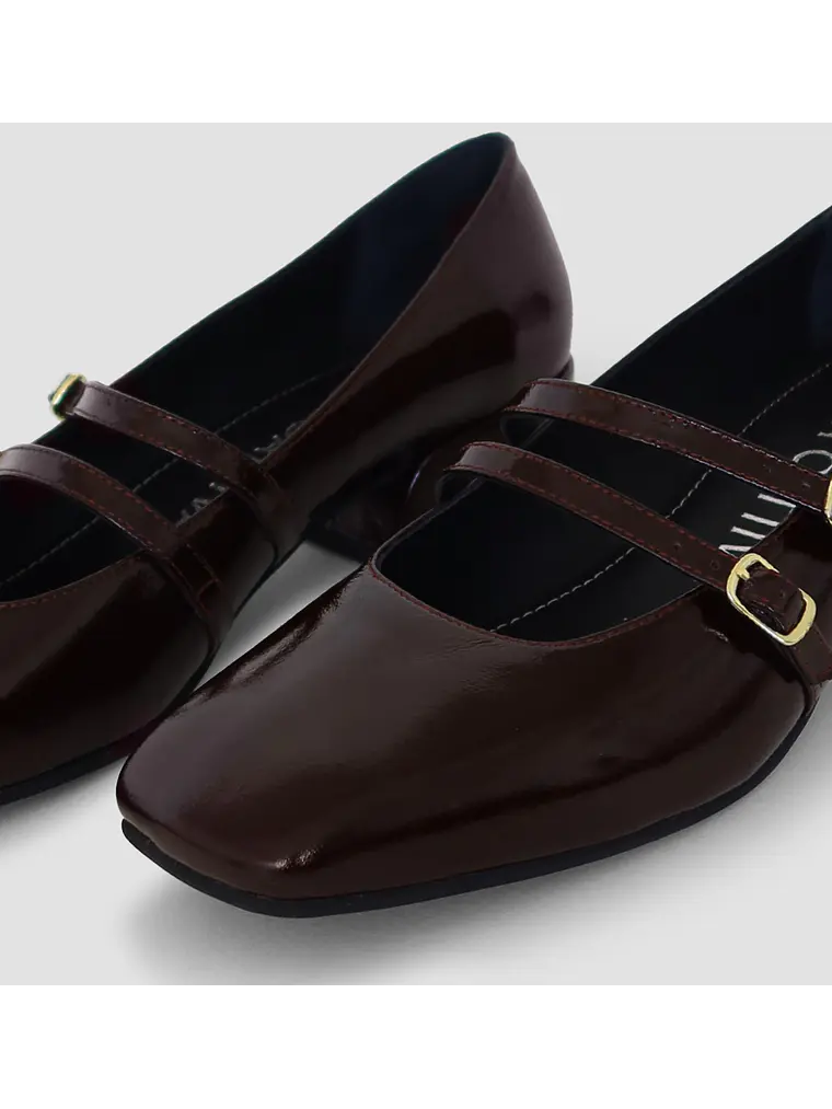 Modern ZAPATO DANI - GUINDA 4