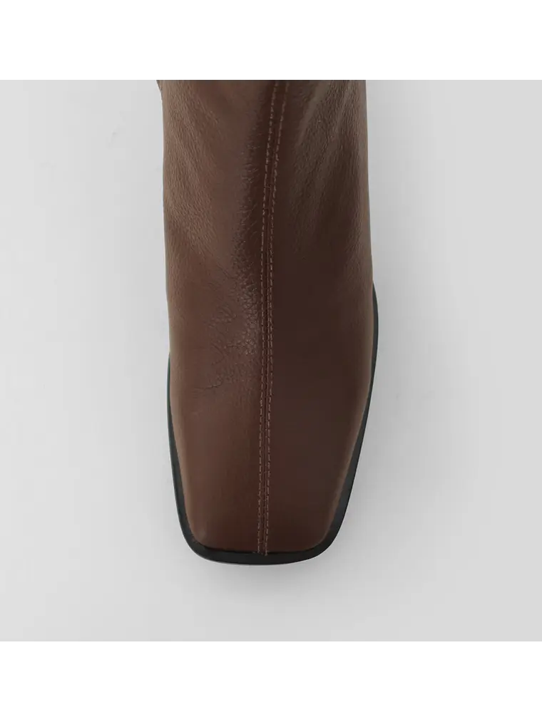 BOTÍN LAURA - MARRÓN Luxe 4