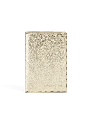 PORTAPASAPORTE MAFER - DORADO Atelier