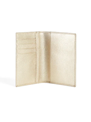 PORTAPASAPORTE MAFER - DORADO Atelier