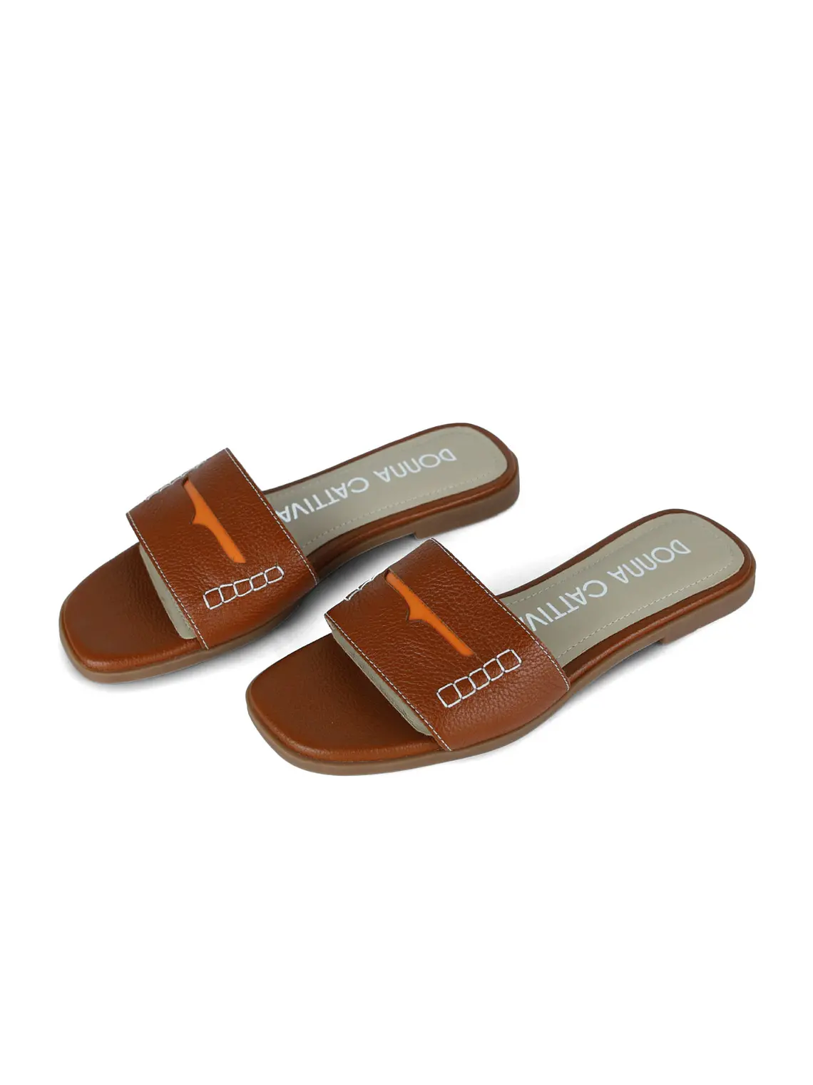 Pure SANDALIA ANTIFAZ - CAMEL 3
