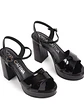 Curated SANDALIA DESIRE - NEGRO CHAROL - Miniatura 4