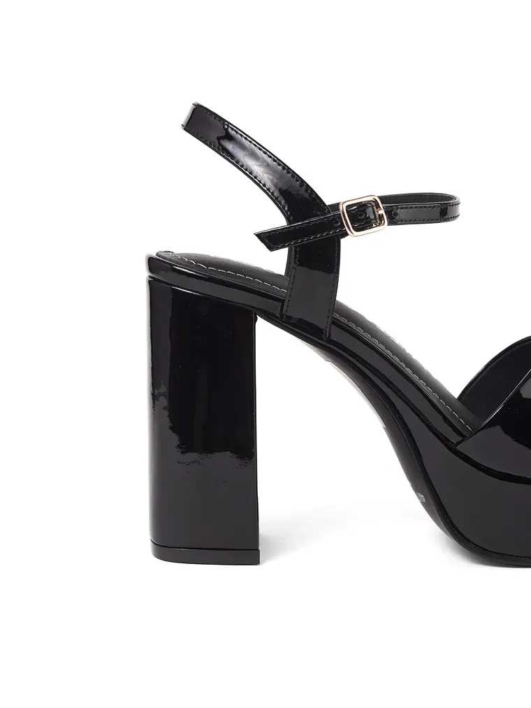 Curated SANDALIA DESIRE - NEGRO CHAROL 5