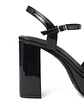 Curated SANDALIA DESIRE - NEGRO CHAROL - Miniatura 5