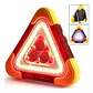 TRIANGULO DE EMERGENCIA RECARGABLE CON LUZ SOLAR LUZ LED - Miniatura 1