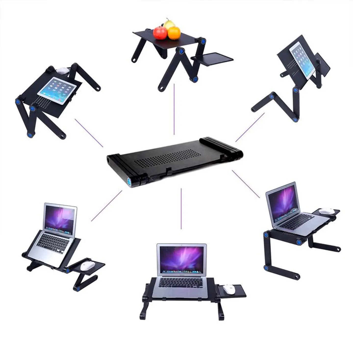 MESA  PORTATIL  PARA  NOTEBOOK AJUSTABLE 4